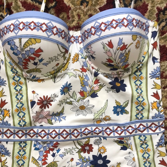 TORY BURCH Meadow Folly One-Piece Swimsuit - Picture 7 of 8